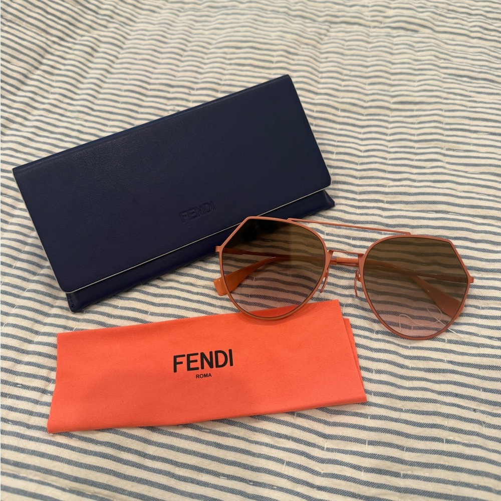 Bright Pink Fendi Sunglasses